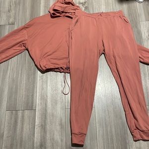 Pink matching set